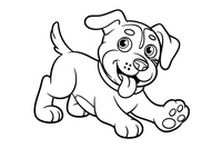 playing dog