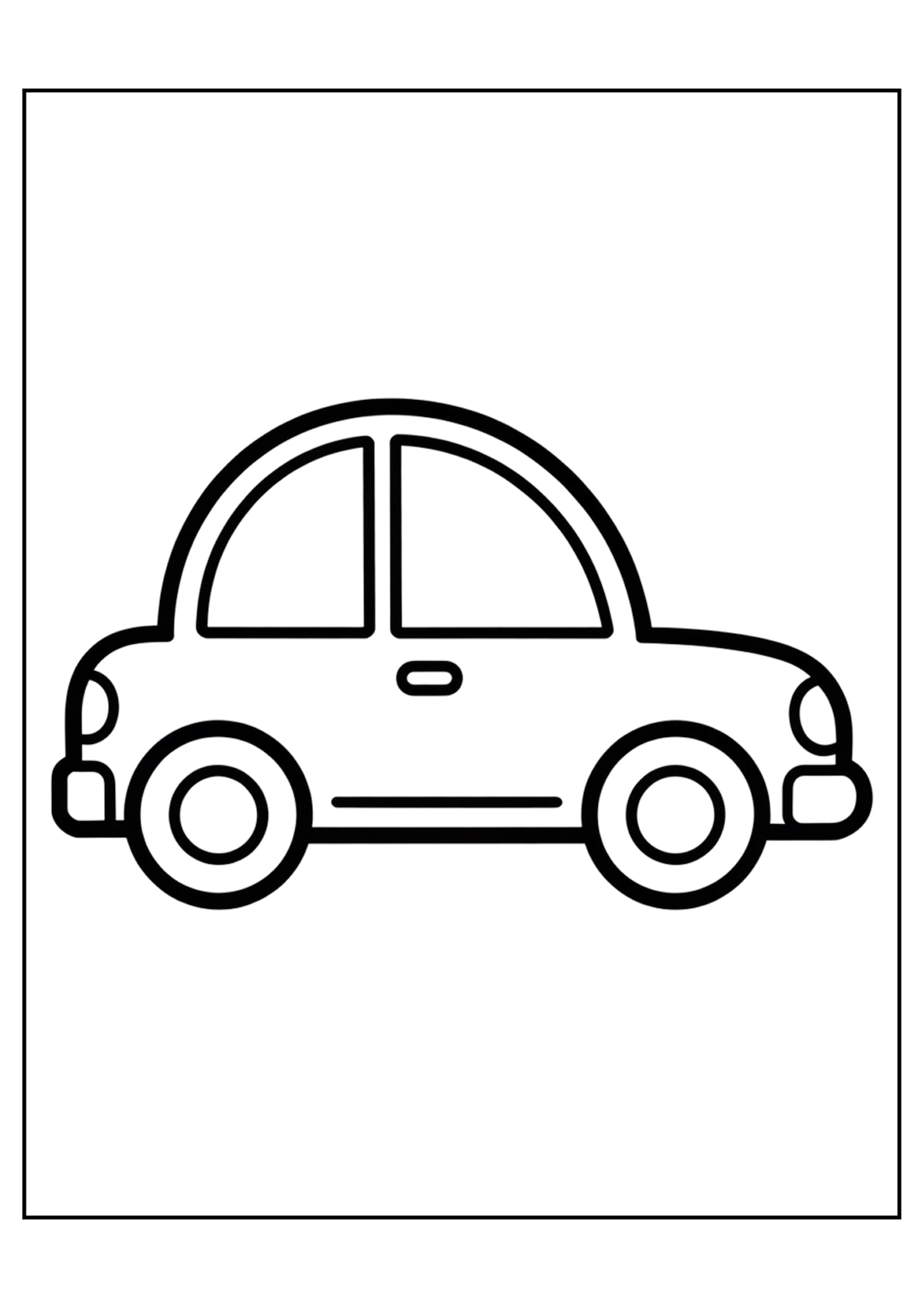 Lengvas spalvinimo rinkinys: Automobiliai
